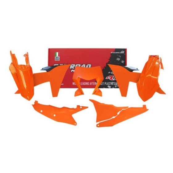 Комплект пластмаси RACETECH Plastic Kit 6 pcs KTM EXC 2024 (Orange/Black)