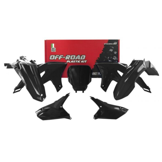 Комплект пластмаси RACETECH Plastic Kit 6 Pieces GASGAS EX/MC 24-25 (Black)