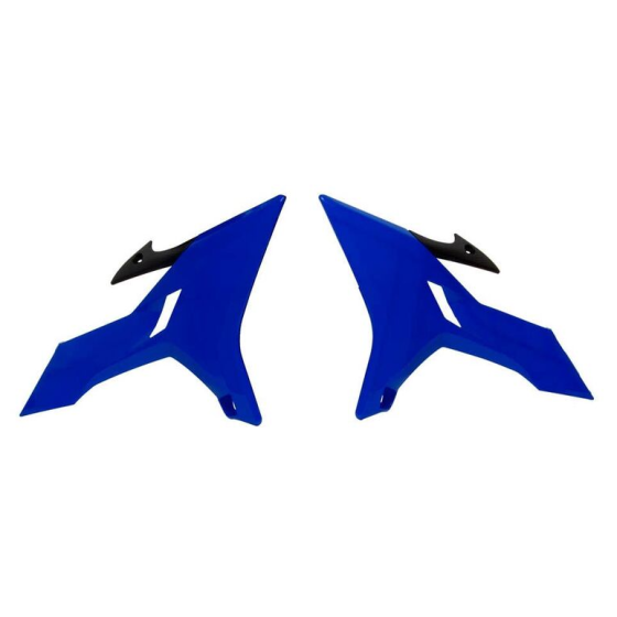 Пластмасови капаци за радиатор RACETECH Radiator Covers Neon Yellow/Blue Yamaha YZ125/250 15-21