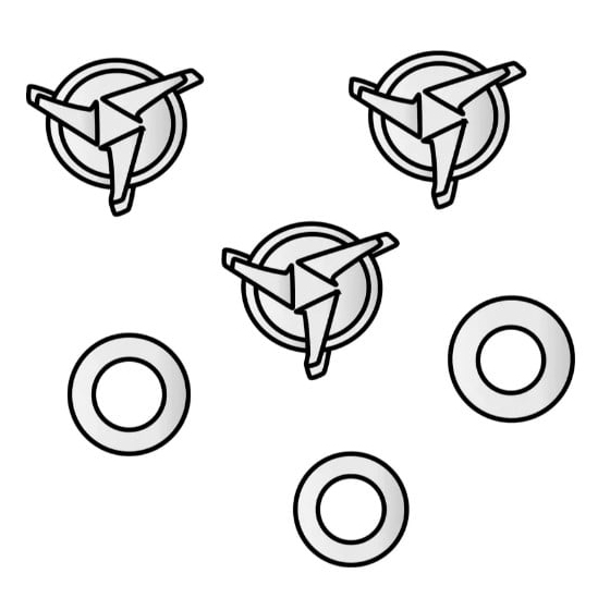 Комплект болтове за козирка за каска Airoh Twist 2.0