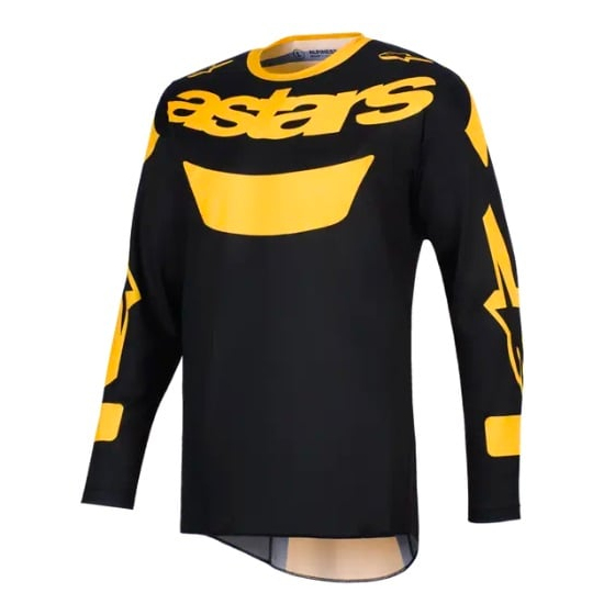 Мотокрос джърси Alpinestars RIWAY BLACK/YELLOW