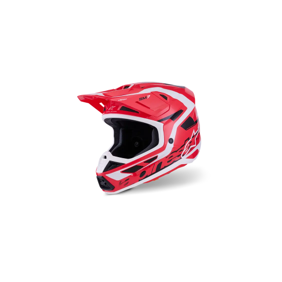 Мотокрос каска ALPINESTARS SM7 DEED RED/BLK/WH