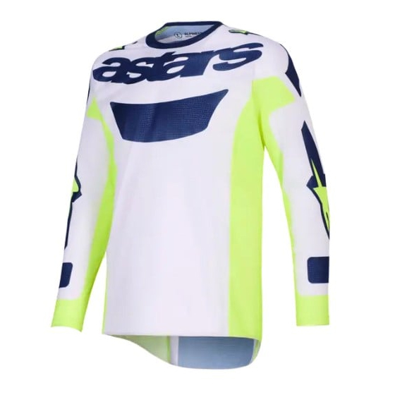 Мотокрос джърси Alpinestars RACER AIR RIWAY GRAY/YELLOW/BLUE