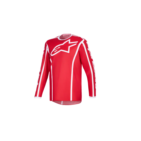 Мотокрос джърси Alpinestars FLUID APEX RED/WHITE