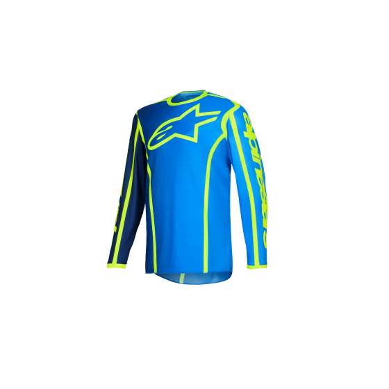 Мотокрос джърси Alpinestars FLUID APEX BLUE/YELLOW
