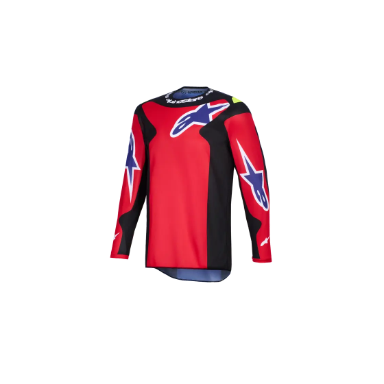 Мотокрос джърси Alpinestars FLUID GRID RED/BLACK/PURPLE