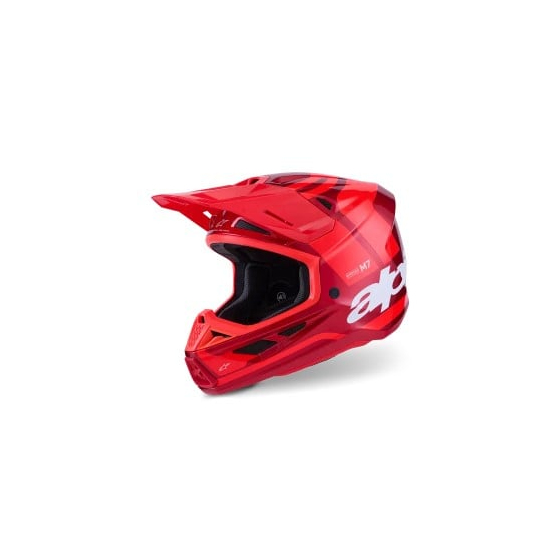 Мотокрос каска ALPINESTARS SM7 CORE RED-GLOSS