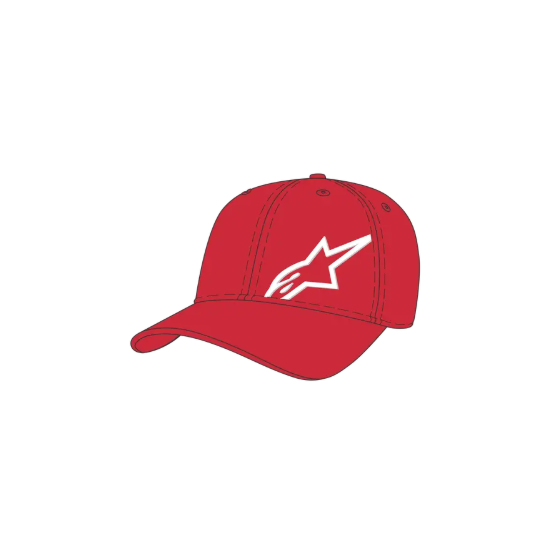 Шапка ALPINESTARS CRV BILL CORP SHIFT MULTI RED