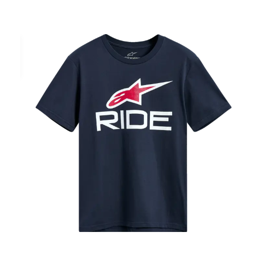 Мото тениска ALPINESTARS SS SS CSF RIDE 4.0 NAVY/WHITE/RED