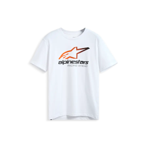 Мото тениска ALPINESTARS SS CSF ALIGNED WHITE