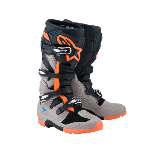 Мотокрос ботуши ALPINESTARSECH TECH 7 ENDURO BACK/GREY/ORANGE