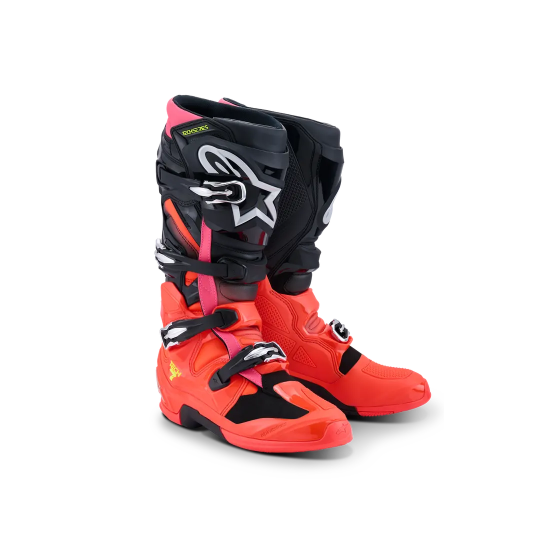 Мотокрос ботуши ALPINESTARSECH TECH 7 BLK/RD FLUO/PINK