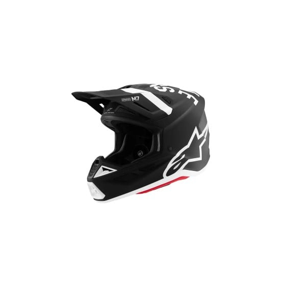 Мотокрос каска ALPINESTARS SM7 DASHER BLK/WHT
