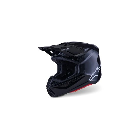 Мотокрос каска ALPINESTARS SM7 BLACK-GLOSS