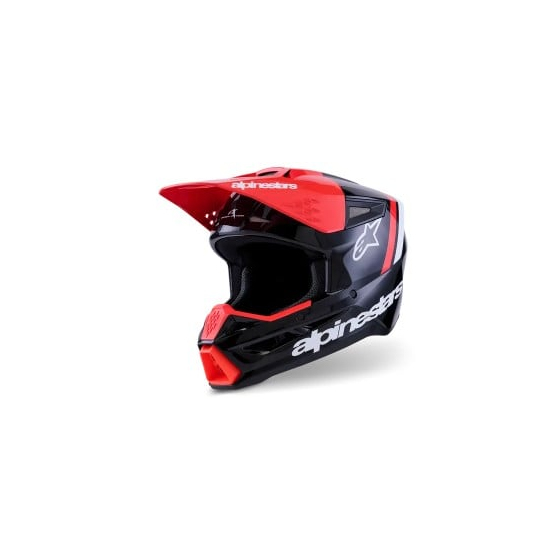 Мотокрос каска ALPINESTARS SM3 RADIUM BLK/RED/WH