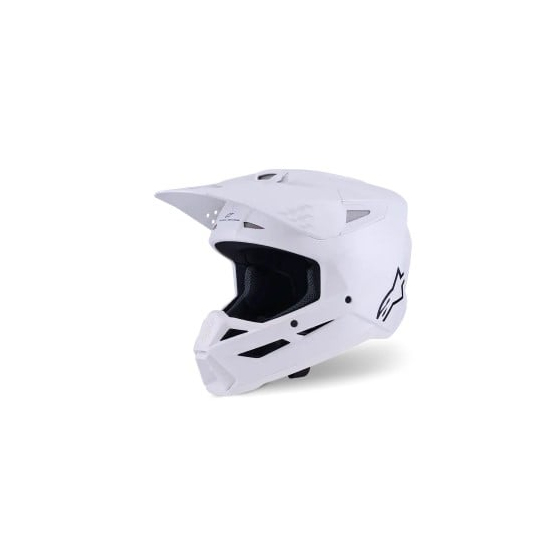 Мотокрос каска ALPINESTARS SM3 WHITE-GLOSS