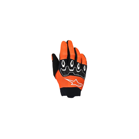 Детски мотокрос ръкавици ALPINESTARS FULL BORE V2 ORANGE/WHITE/BLACK