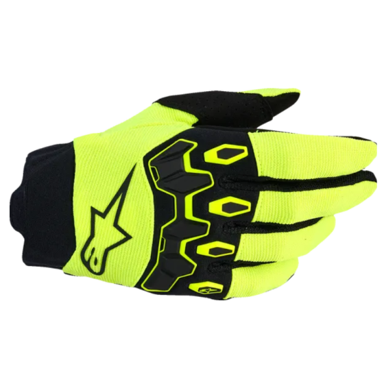 Детски мотокрос ръкавици ALPINESTARS FULL BORE V2 YELLOW/BLACK