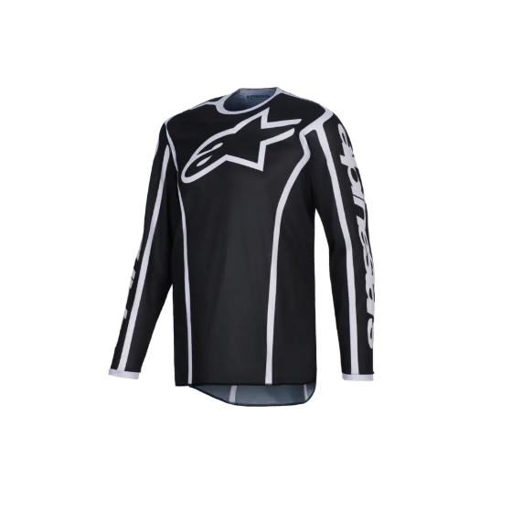 Мотокрос джърси Alpinestars FLUID APEX BLACK/GRAY