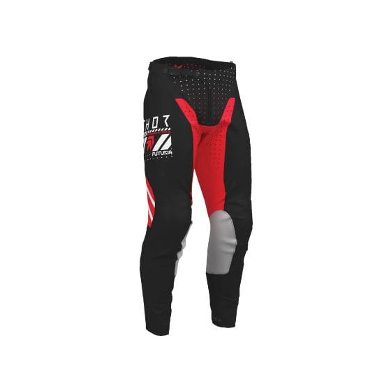 Мотокрос брич THOR LAUNCHMODE FUTURA BLACK/RED