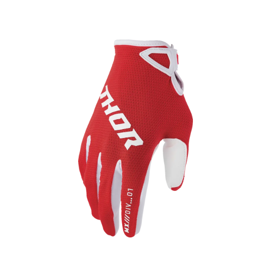 Mотокрос ръкавици THOR RIDEMODE STATIC RED