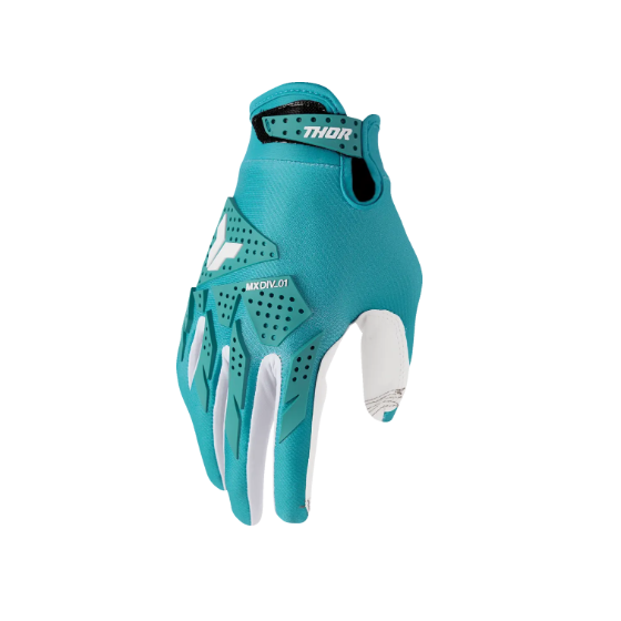 Дамски мотокрос ръкавици THOR LAUNCHMODE-XP AQUA