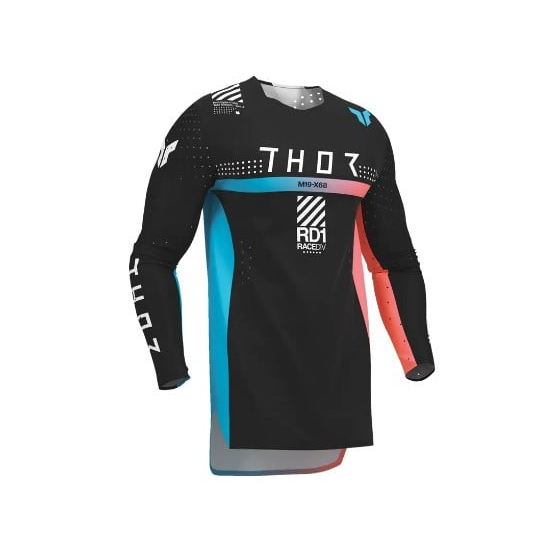Мотокрос джърси THOR SPORTMODE SYNTH BLACK