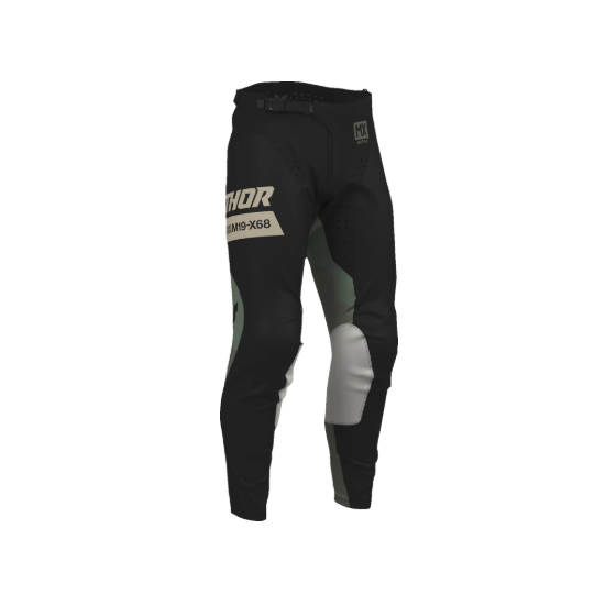 Мотокрос брич THOR LAUNCHMODE BLEACH BLACK/CAMO