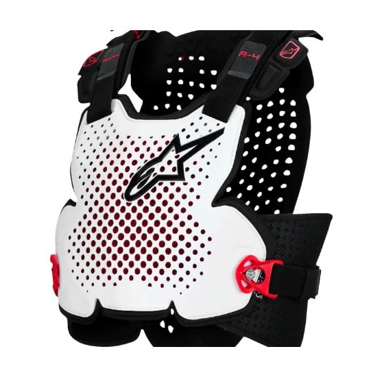 Протекторна броня ALPINESTARS A-4 PLASMA BLK/RED/WH