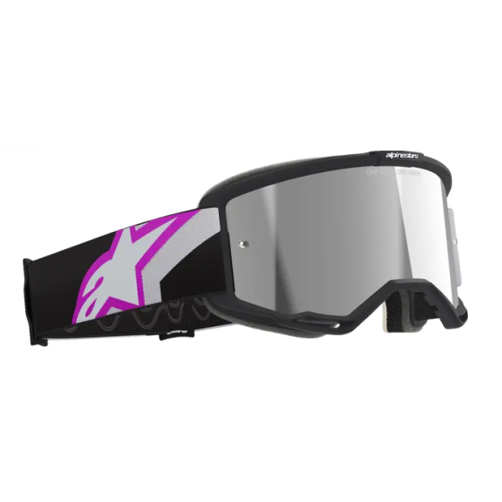 Мотокрос очила ALPINESTARS VISION 5 CORP GRAY/PURPLE MIRROR SILVER
