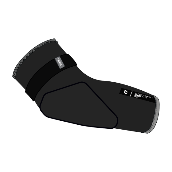 Детски налакътник O'NEAL DIRT BLACK V.26