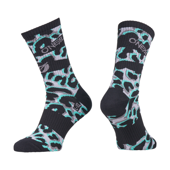 Вело чорапи O'NEAL MTB PERFORMANCE WILD BLACK/TEAL V.26