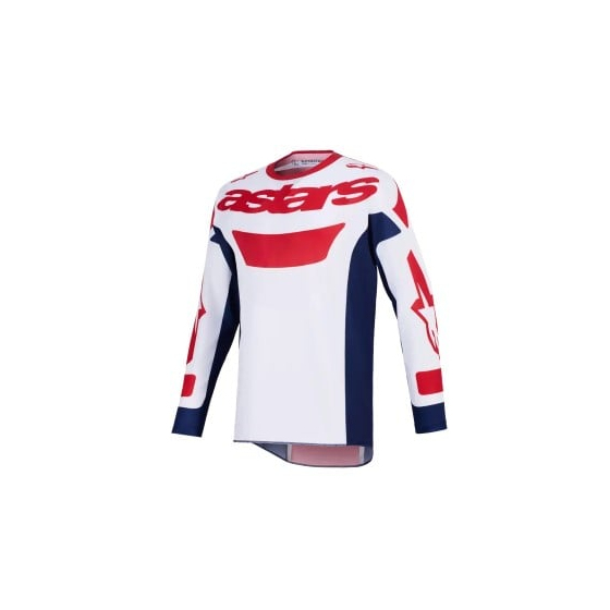 Мотокрос джърси Alpinestars RIWAY WH/BLUE/RED