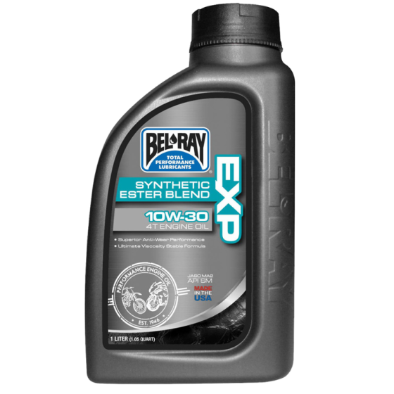 Масло BEL-RAY EXP Synthetic Ester Blend 4T 10W-30 1L
