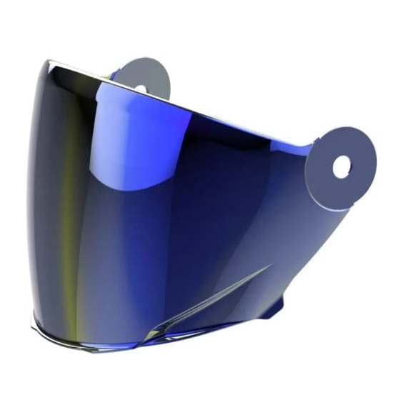 Иридиев визьор за AIroh Helios - Mirror Blue