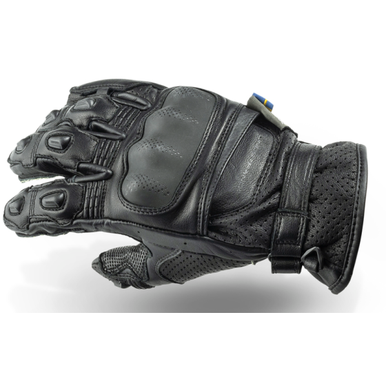 Мото ръкавици Lindstrands Holen Black