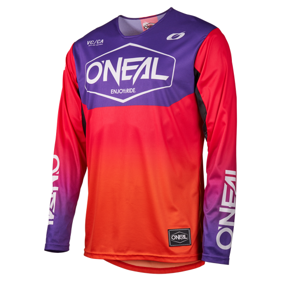 Мотокрос блуза O'NEAL MAYHEM HEXX ORANGE/PURPLE V.26
