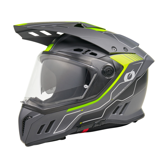 Ендуро каска O'NEAL SIERRA RS ECHO BLACK/NEON YELLOW V.26