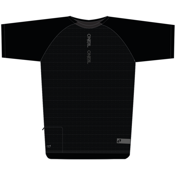 Вело тениска O'NEAL PIN IT BLACK V.26