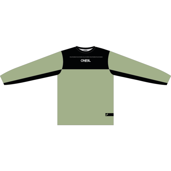 Вело джърси O'NEAL ELEMENT FR HYBRID BLACK/MINT V.26