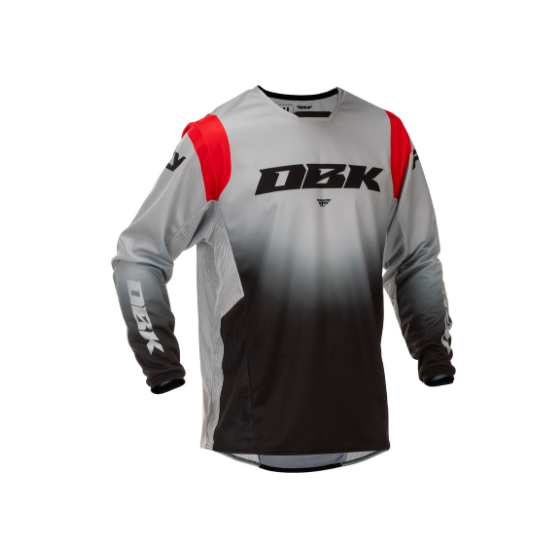 Мотокрос блуза FLY RACING Kinetic DBK Special Edition - Grey/Black/Red