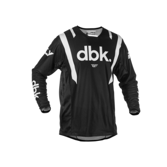 Мотокрос блуза FLY RACING Kinetic Mesh DBK - Black/White