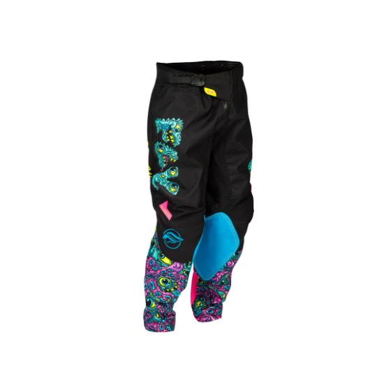 Детски мотокрос брич FLY RACING Kinetic Mutant - Black/multi