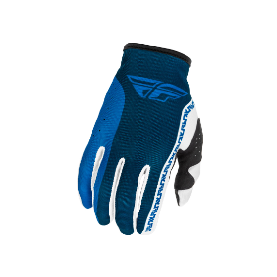 Детски мотокрос ръкавици FLY RACING Lite- White/Blue