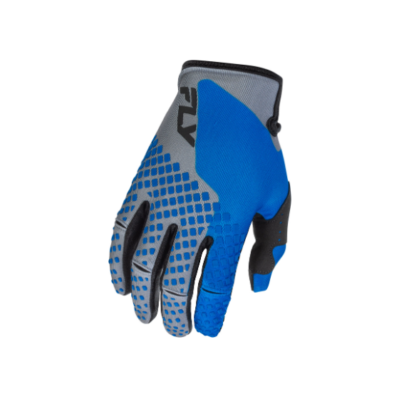 Детски мотокрос ръкавици FLY RACING Kinetic - Blue/Grey/Black
