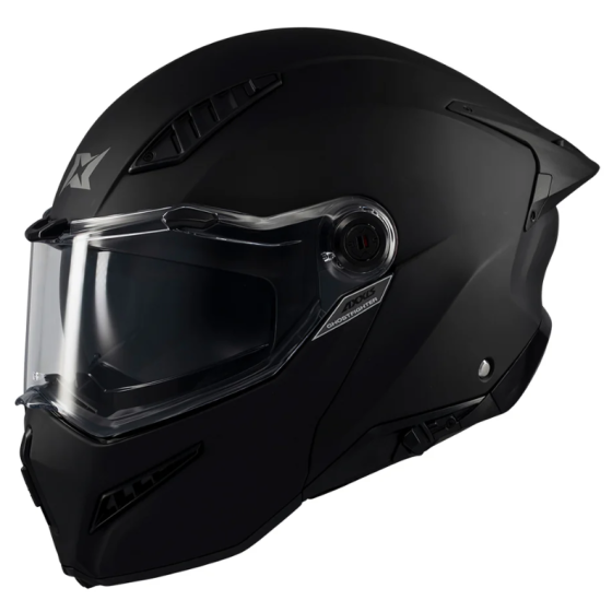 Отваряема каска AXXIS GHOSTFIGHTER SV A1 BLACK MATT