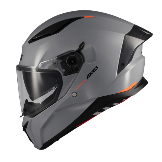 Каска AXXIS PANTHER SV SOLID A12 GREY GLOSS