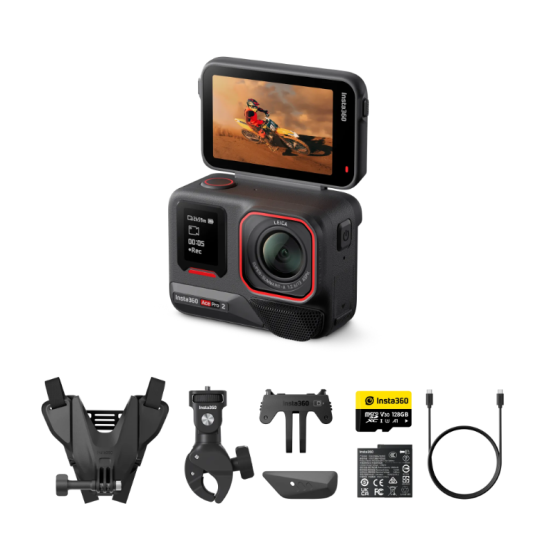 Екшън камера Insta360 ACE PRO 2 MOTORCYCLE BUNDLE
