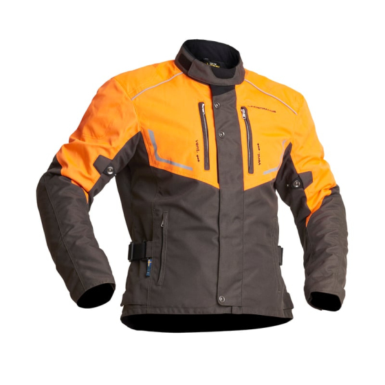 Текстилно мото яке Lindstrands Halden Green/Orange