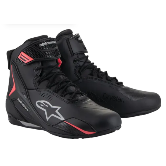 Дамски мото боти ALPINESTARS STELLA FASTER-4 DS BLACK/GRAY/CORAL